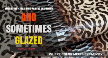 Artisanal Elegance: Exploring the World of Hand-Painted and Glazed Fabrics