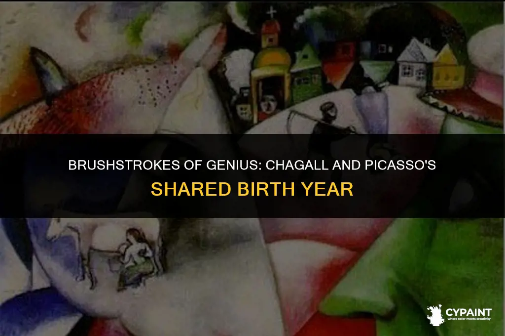 which famous painter was born the same year as picasso