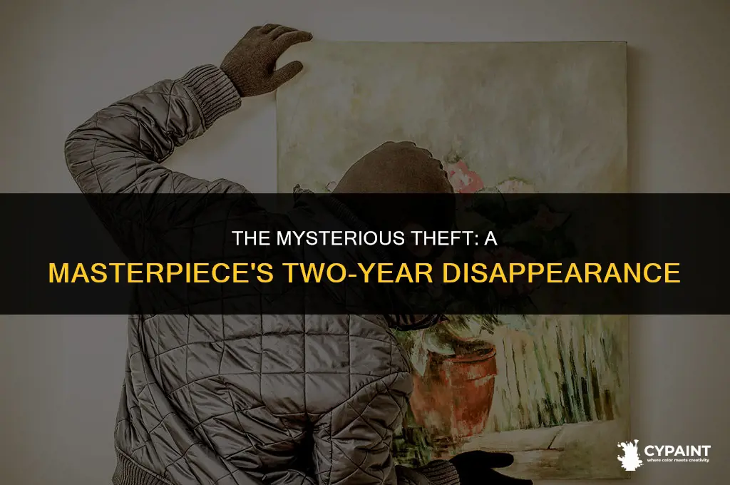 which famous painting was stolen and missing for 2 years