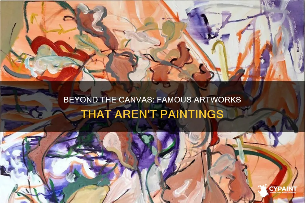 which famous work of art is not a painting