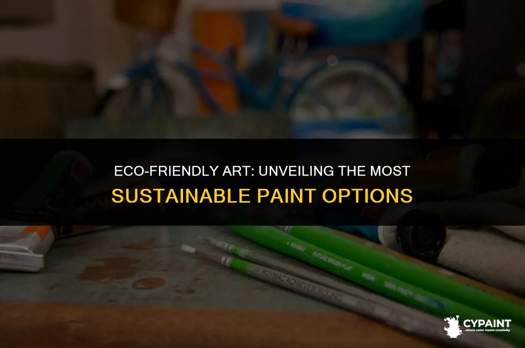 which find of art paint is the most environmentally friendly