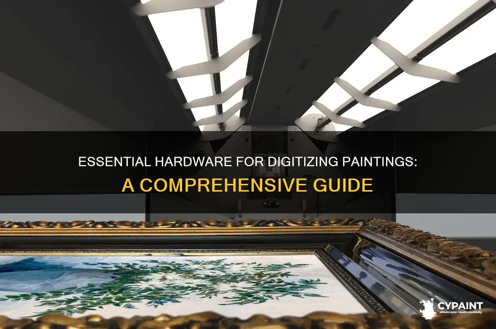 which hardware component is required to digitize the painting