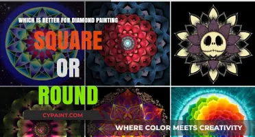 Square vs. Round Diamonds: Which Style Elevates Your Diamond Painting?