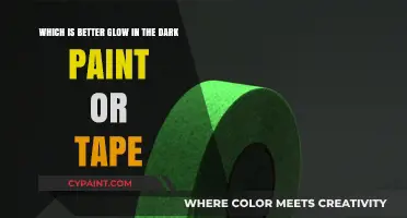 Illuminating Choices: Glow-in-the-Dark Paint vs. Tape Showdown