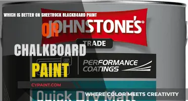 Blackboard Paint vs. Chalkboard Paint: The Ultimate Showdown for Your Sheetrock