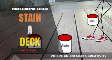 Deck Makeover Dilemma: Painting vs. Staining - Which Wins?