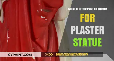 Paint vs. Marker: Best Choice for Decorating Plaster Statues