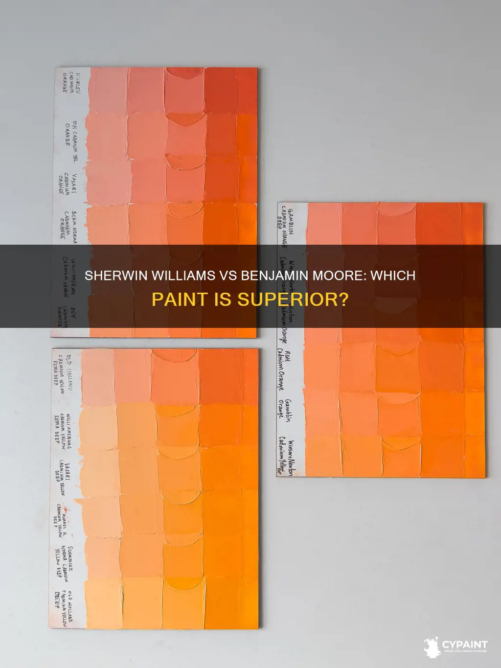 which is better paint sherwin williams or benjamin moore