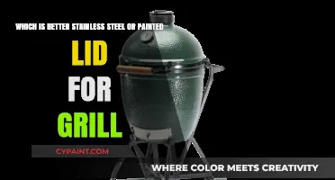 Stainless Steel vs. Painted Lids: The Ultimate Grill Top Debate