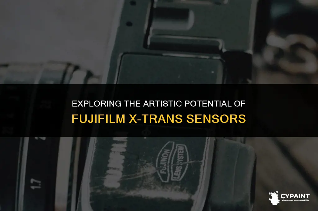 which is fujifilm x-trans sensor at least painting effects