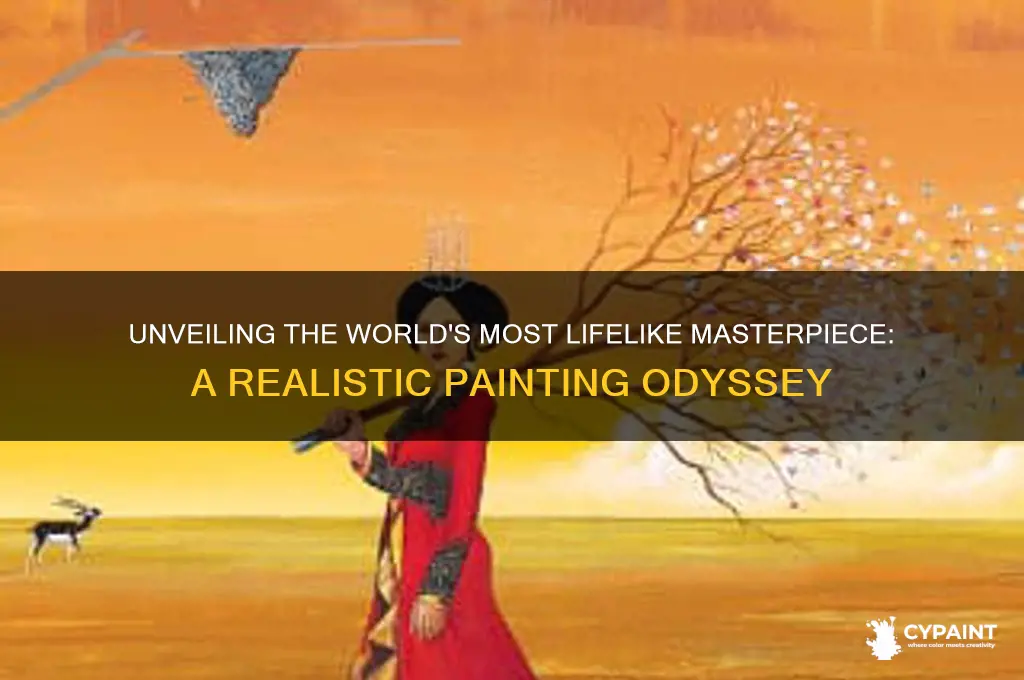 which is the most realistic painting in the world