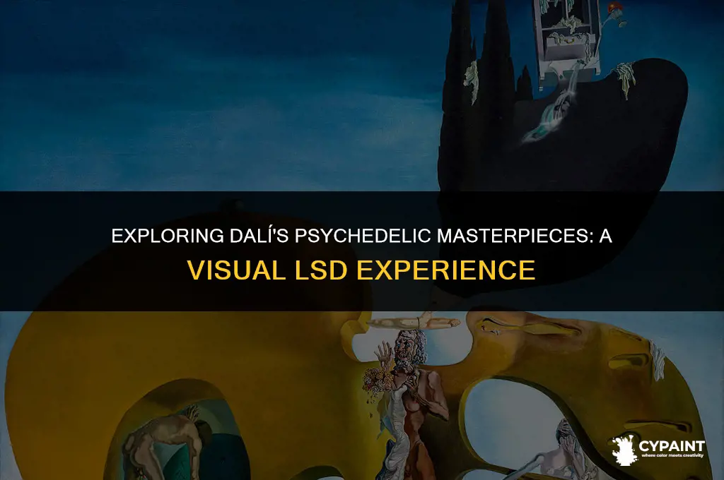 which is the paint of dali that feel lsd efect