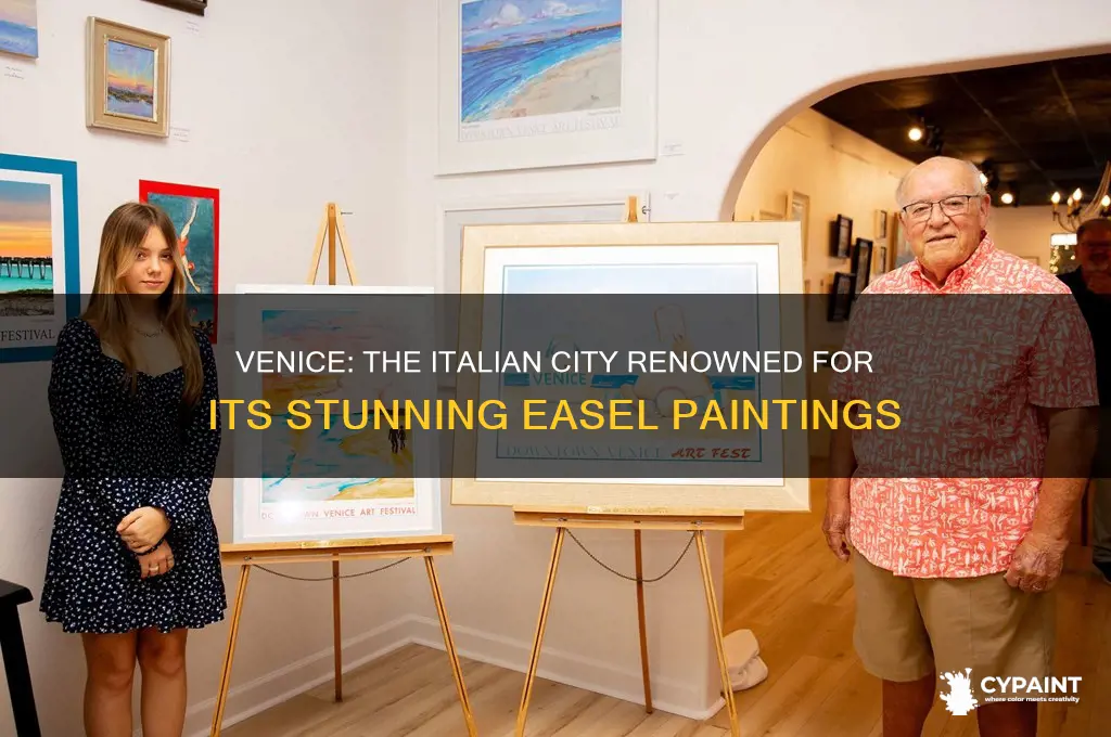 which italian city was famous for its easel paintings
