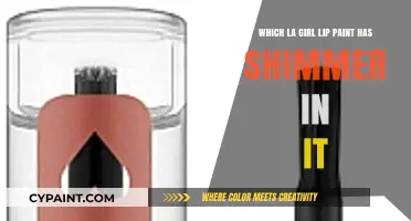 LA Girl Lip Paint with Shimmer: Which Shade Sparkles?