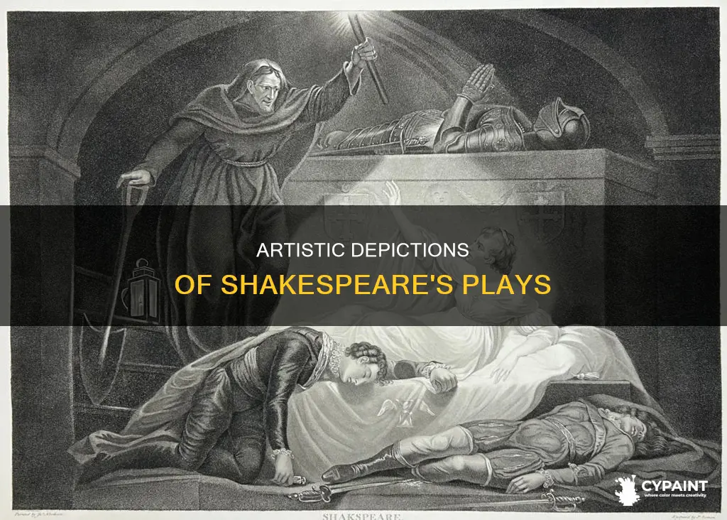 which lines from the play does the painting illustrate