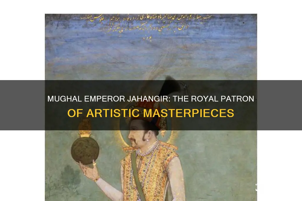 which mughal emperor was a great fan of painting