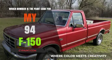 Decoding the Perfect Paint Code for Your 1994 Ford F-150