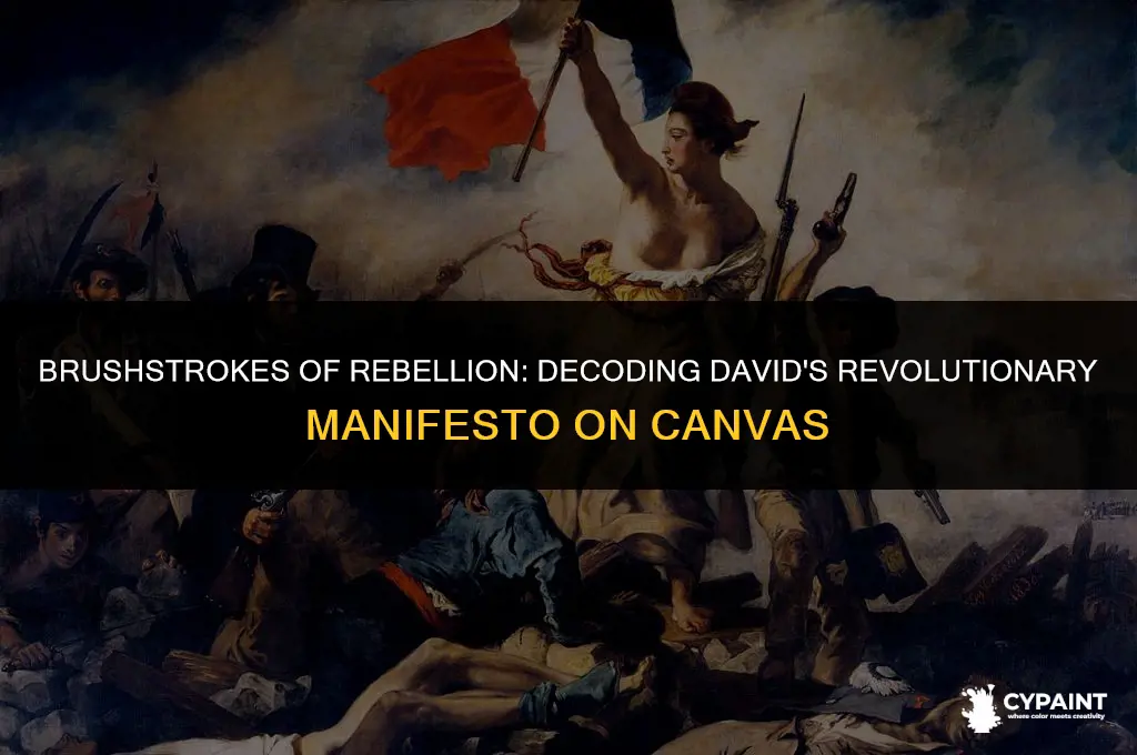 which of davids paintings conveyed a call to revolutionary action