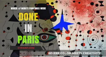 Miro's Parisian Masterpieces: Exploring His Paintings Created in Paris