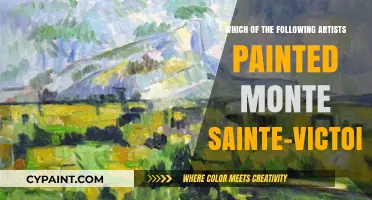 Who Painted Monte Sainte-Victoire? Unveiling the Artist's Identity