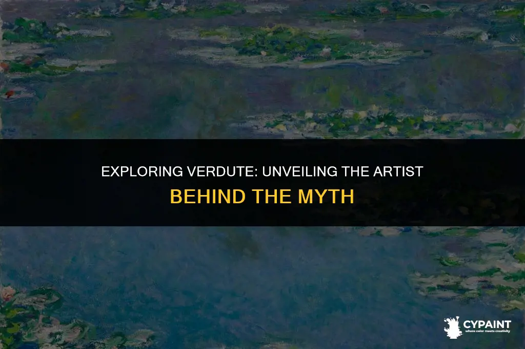 which of the following artists was described as painting verdute