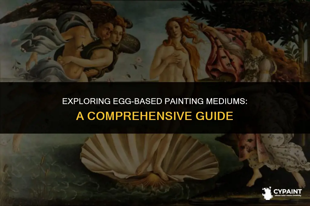 which of the following is an egg-based painting medium