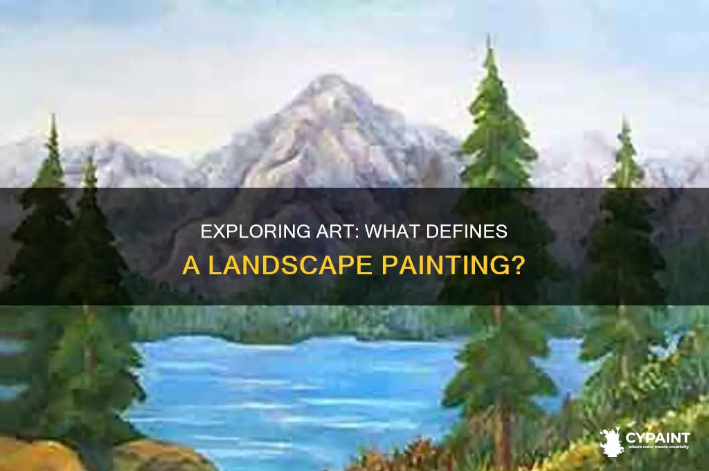 which of the following is considered a landscape painting
