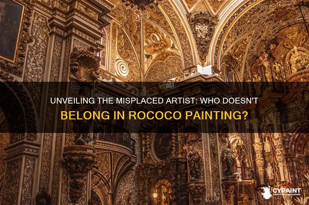which of the following is not a rococo painter
