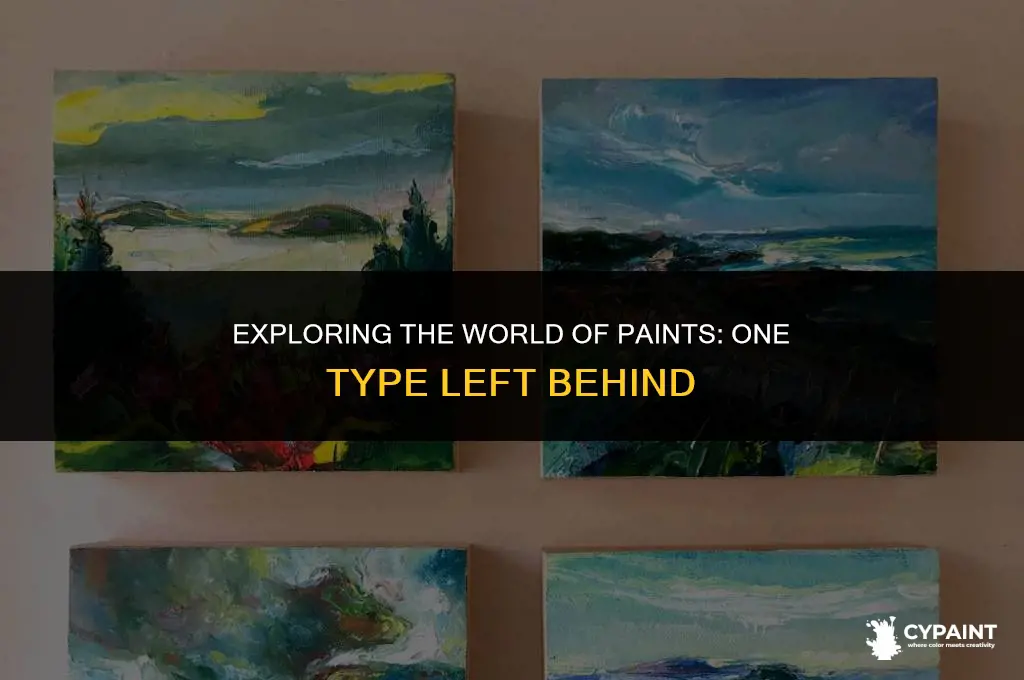 which of the following is not a type of paint