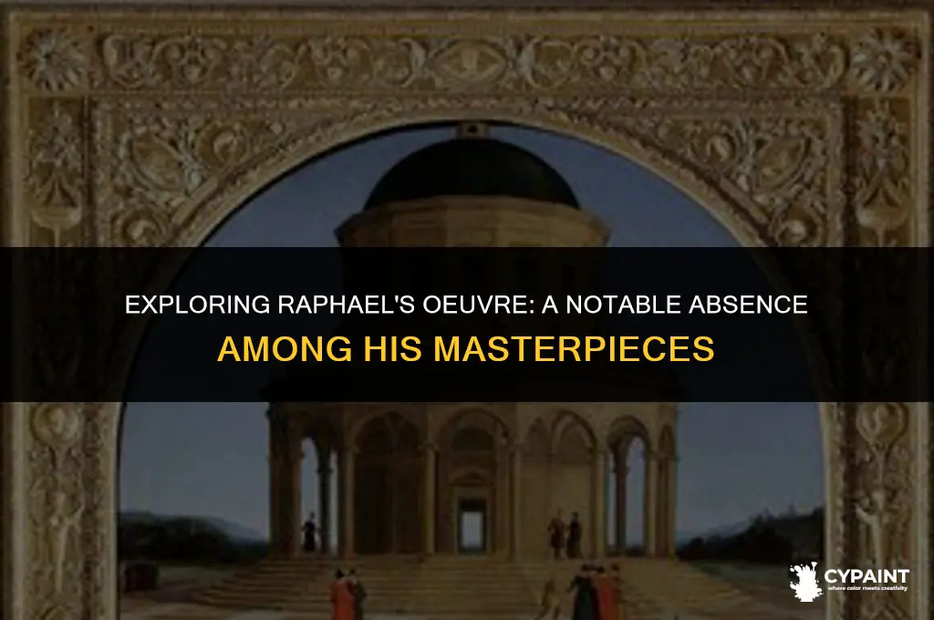 which of the following is not one of raphael