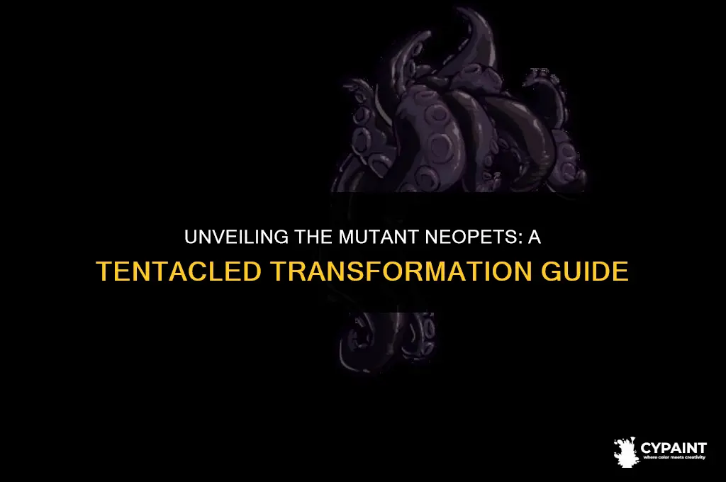 which of the following neopets has tentacles when painted mutant