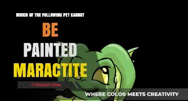 Unveiling Pets That Can't Be Painted with Maractite: Surprising Facts