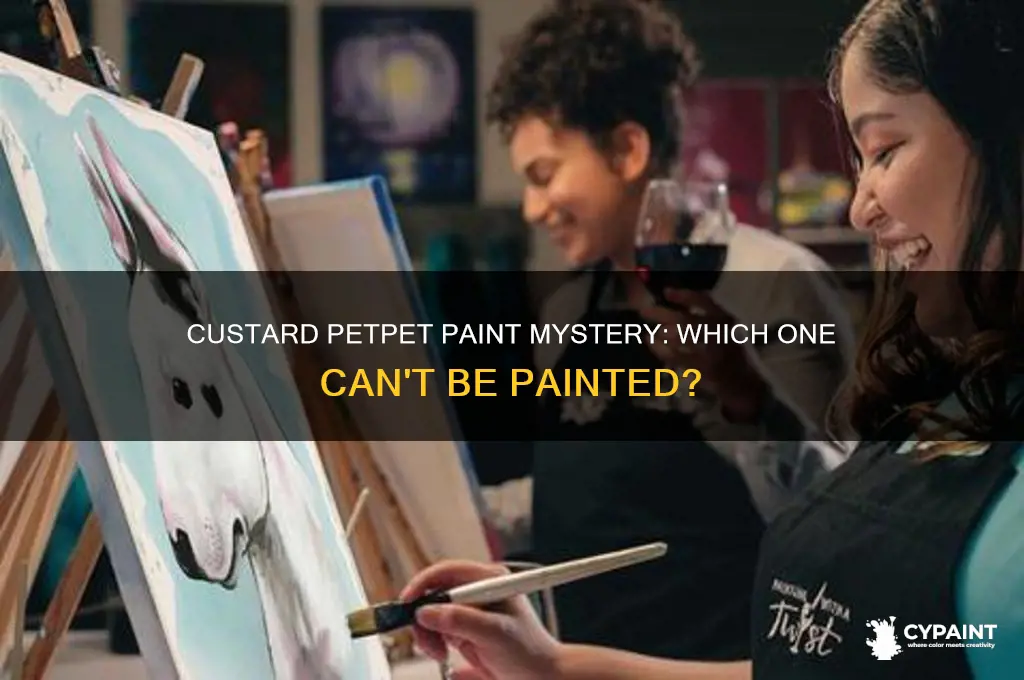 which of the following petpets cannot be painted custard