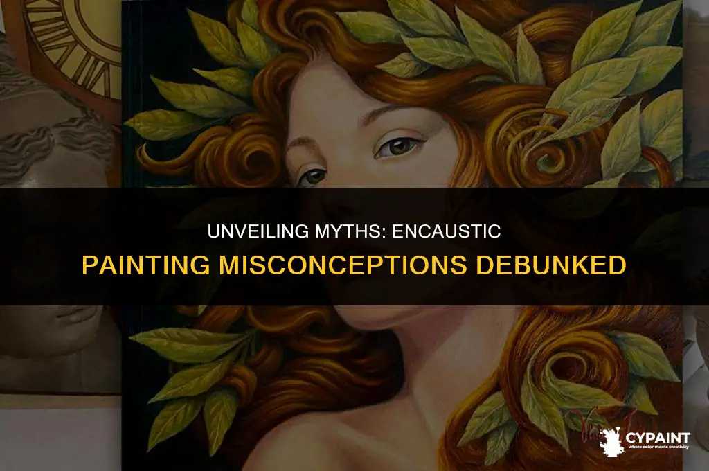 which of the following statements about encaustic painting is false