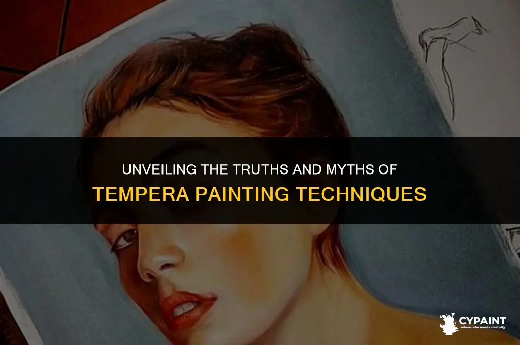 which of the following statements concerning tempera painting is correct