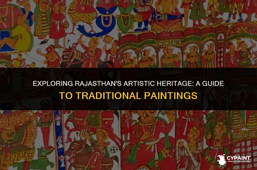 which of the following type of painting originated in rajasthan