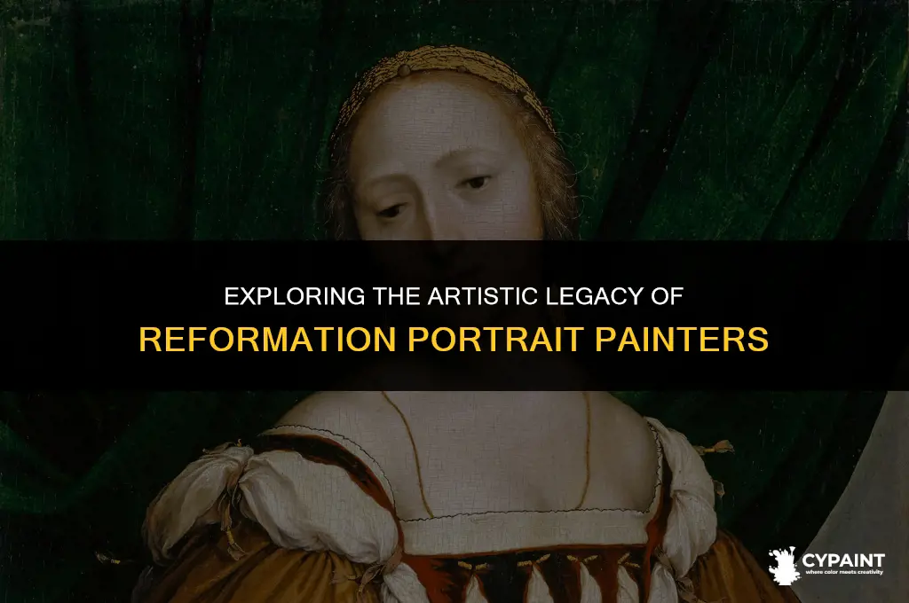 which of the following was a famous reformation portrait painter