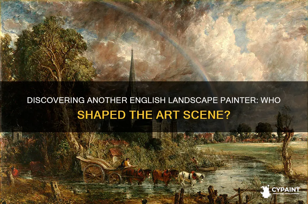 which of the following was another english landscape painter