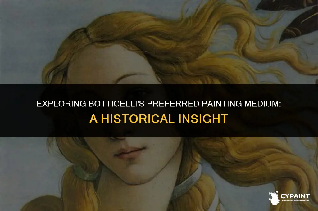 which of the following was botticelli
