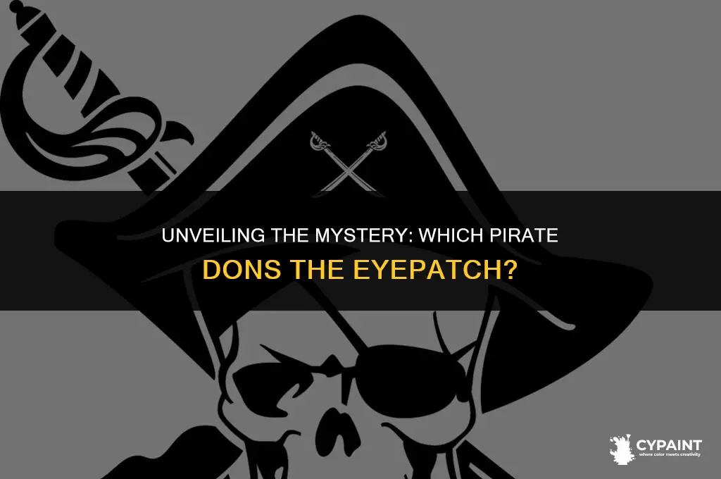 which of the following when painted pirate has an eyepatch