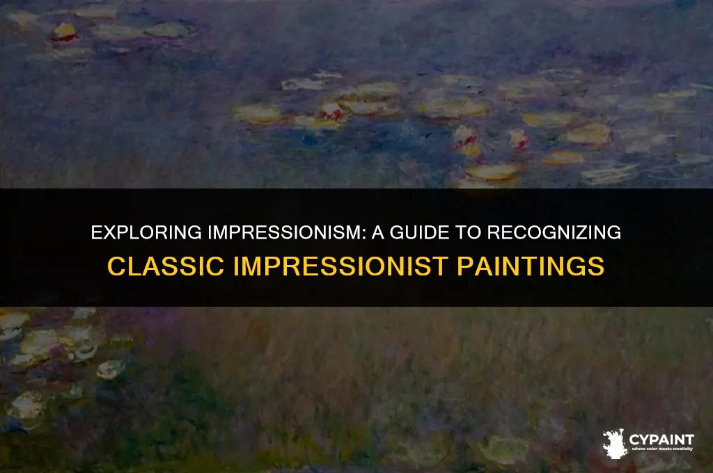which of the following would be considered an impressionist painting