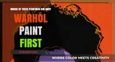 Andy Warhol's Early Masterpieces: Unveiling His First Painted Creation