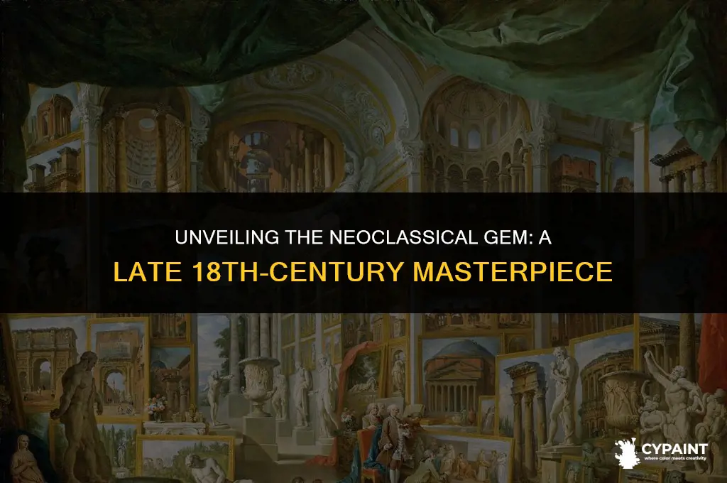 which of these paintings is a late eighteenth-century neoclassical artwork