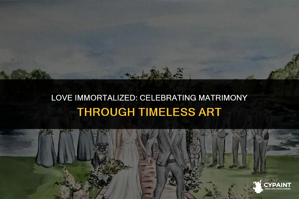 which of these paintings was commissioned to celebrate a marriage