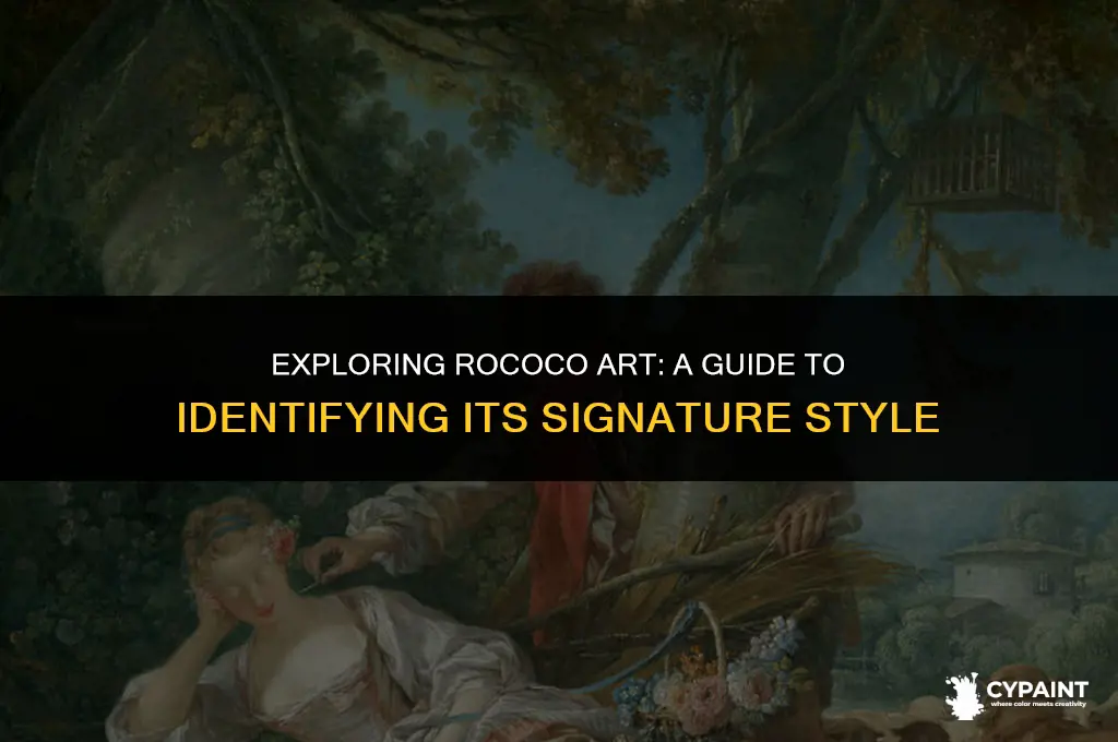 which of these works is an example of rococo painting