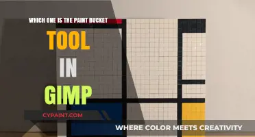 Mastering GIMP: Identifying and Using the Paint Bucket Tool