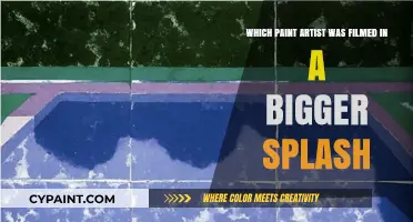 The Artist Behind the Bigger Splash: A Cinematic Paint Journey