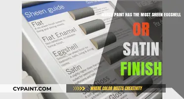 Unveiling the Lustrous World: Eggshell vs Satin Paint Finishes