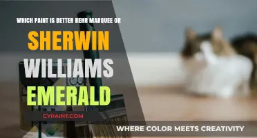 Unveiling the Best: Behr Marquee vs. Sherwin-Williams Emerald Paint Showdown