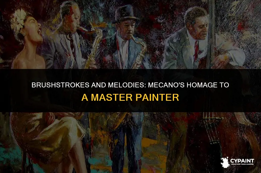 which painter did the group mecano write a song about